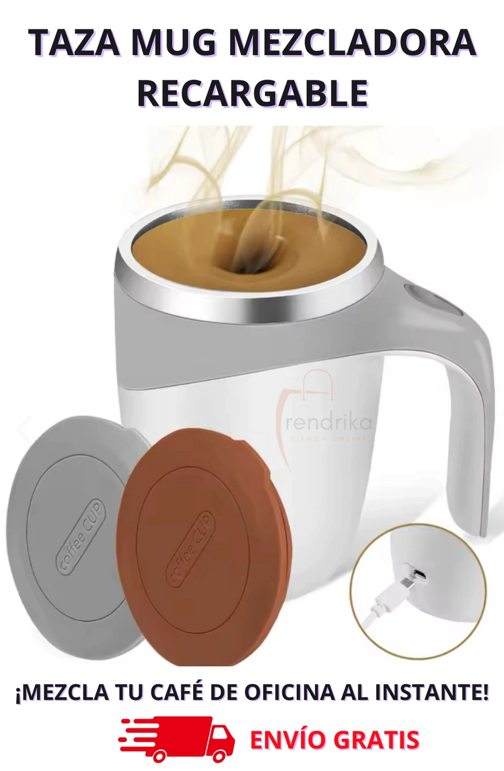 TAZA MIX&GO AUTO-AGITABLE